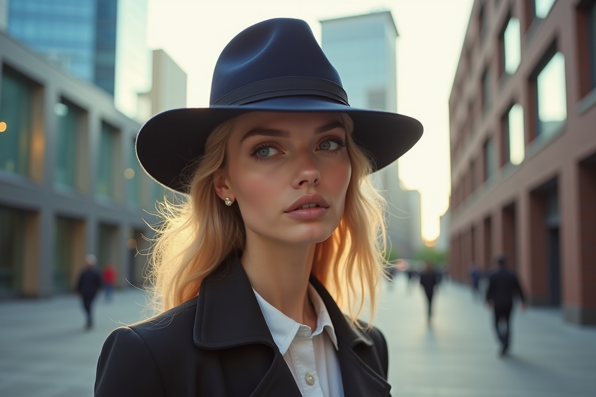 chapeau pâle
